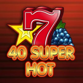 40 Super Hot by Amusnet Interactive, showcased at oscarspincasino.eu – game logo
