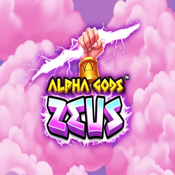 Alpha Gods Zeus logo by PearFiction Studios at Oscar Spin Casino