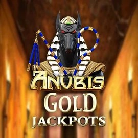 Anubis Gold Jackpots by Inspired Gaming, showcased at oscarspincasino.eu – game logo