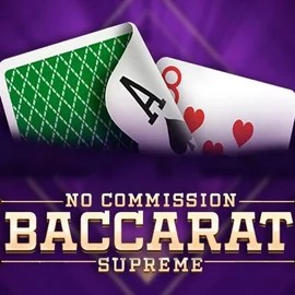 Baccarat Supreme slot visual from OneTouch Games available on oscarspincasino.eu