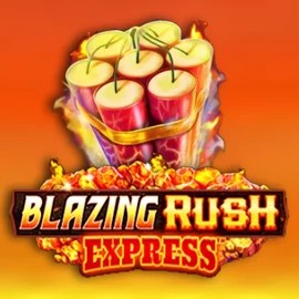 Slots logo of Blazing Rush Express from AreaVegas at Oscar Spin Casino