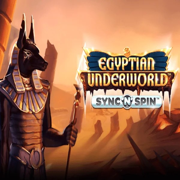 Egyptian Underworld online game logo by Greentube on oscarspincasino.eu