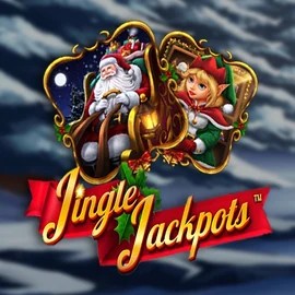 Official Jackpots logo: Jingle Jackpots by Dragon Gaming at Oscar Spin Casino
