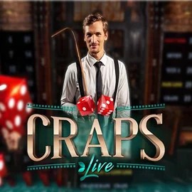 Live Craps casino game by Evolution – featured logo at Oscar Spin Casino
