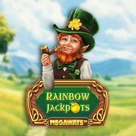 Official Jackpots logo: Rainbow Jackpots Megaways by Red Tiger Gaming at Oscar Spin Casino