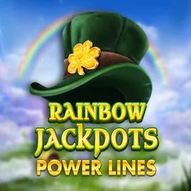 Rainbow Jackpots Power Lines casino game by Red Tiger Gaming – featured logo at Oscar Spin Casino