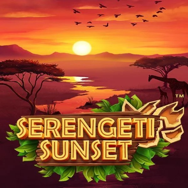 Serengeti Sunset slot visual from Skywind Group available on oscarspincasino.eu
