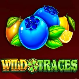 Wild Traces online game logo by Amusnet Interactive on oscarspincasino.eu